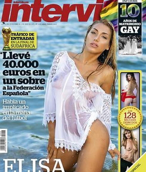 Elisa de Panicis protagoniza la portada de la revista