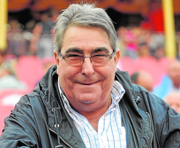 Pardo Cano, en la plaza de toros de Murcia, en 2009.