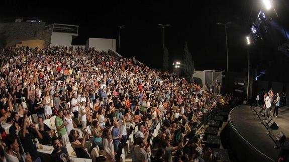 Clausura de la última edición de La Mar de Músicas. 