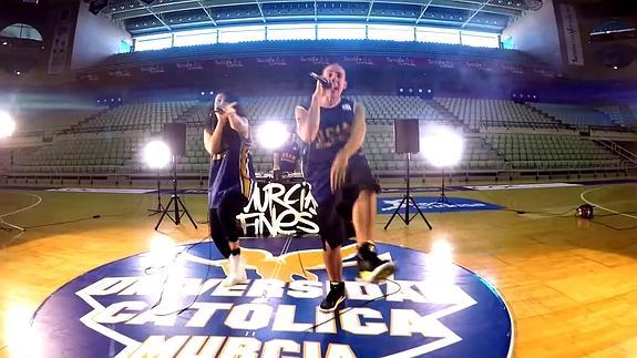 El UCAM Murcia llama a sus abonados a ritmo de rap