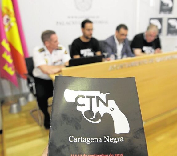 El Palacio Consistorial de Cartagena acogió ayer la presentación de las jornadas, que tendrán lugar en septiembre. :