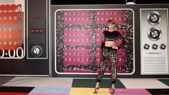 Taylor Swift en los VMAs.