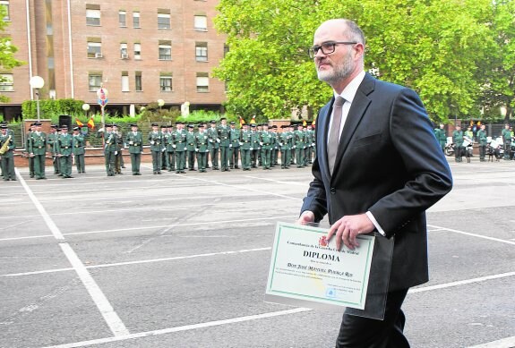 La Guardia Civil de Madrid premia a Puebla