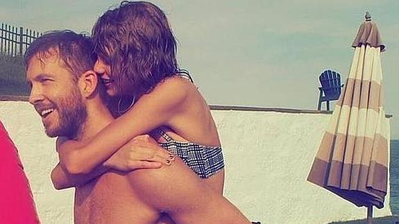 Taylor Swift y Calvin Harris este verano.