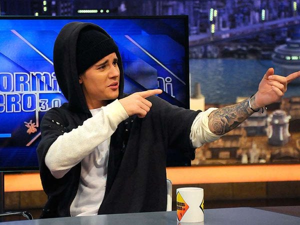 Justin Bieber abandona un programa de radio en España tras ser humillado