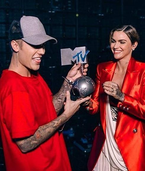 Justin Bieber en los Premios de Música