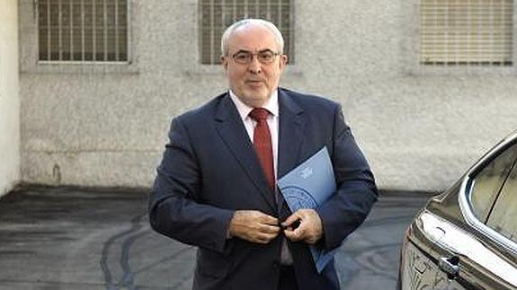 José Luiz Mendoza, este jueves. 