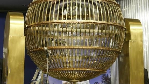 Bombo de la Lotería de Navidad