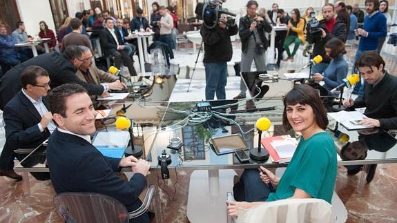 Debate electoral de la Cadena Ser en el Casino de Murcia.