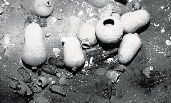 Imagen del pecio 'San José' distribuida por Colombia. 