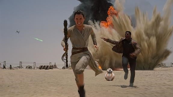 Fotograma de la película 'El despertar de la Fuerza'