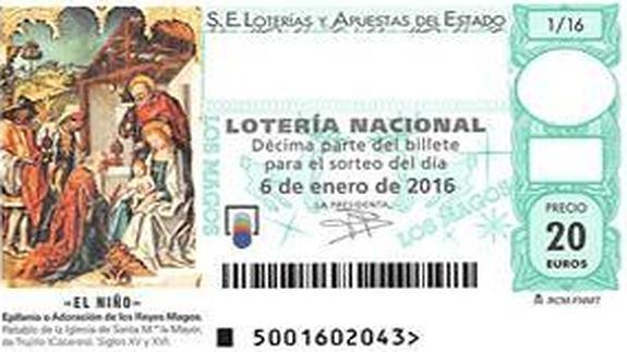 Décimo de la Lotería de El Niño 2016