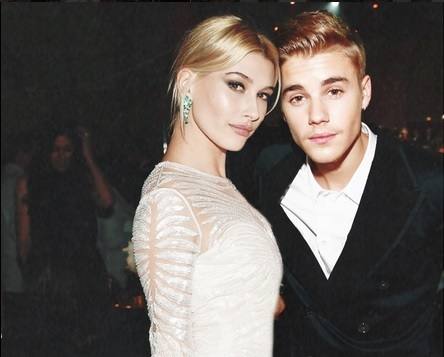 Hailey Baldwin y Justin Bieber. 