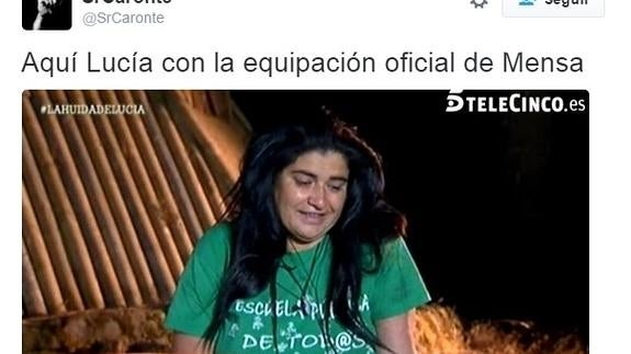 Lucía Etxebarría en Supervivientes.