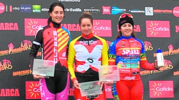 Histórico podio de Aurea Ruiz