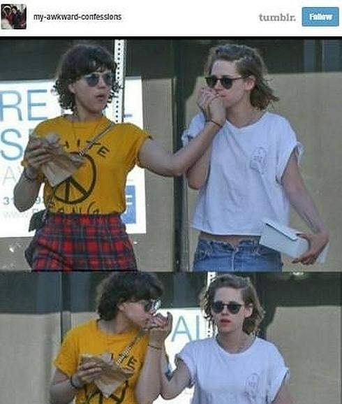 Soko y Kristen Stewart de la mano