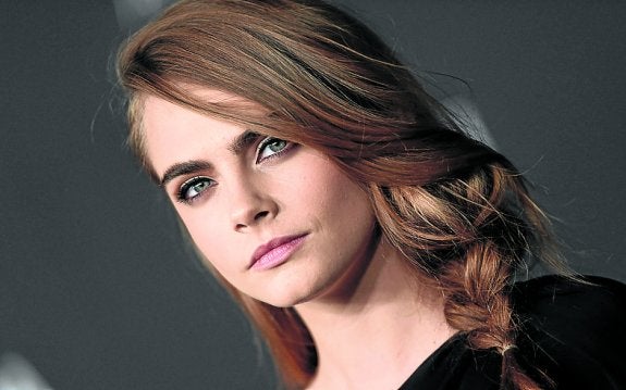 Cara Delevingne, estrella de las pasarelas.