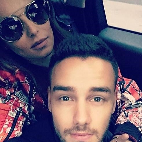 Liam Payne con Cheryl Fernandez.