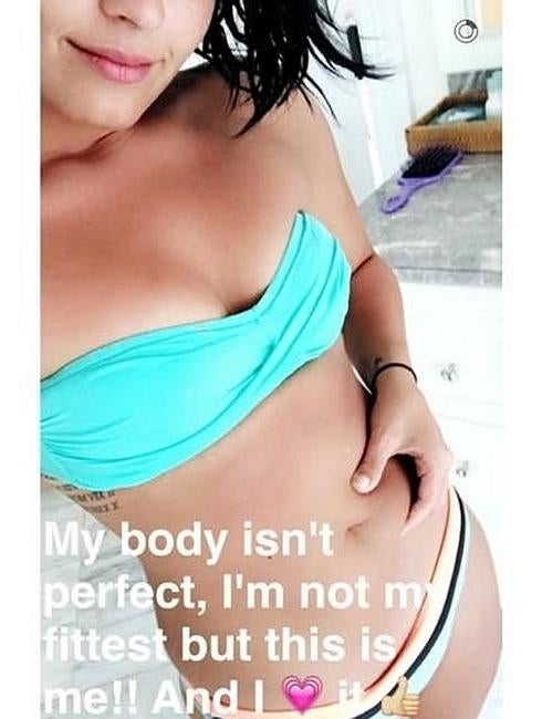 El último, y 'polémico', selfie de Dami Lovato. 