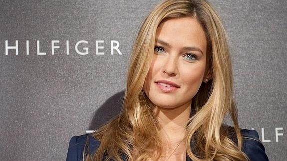 La supermodelo Bar Refaeli durante una presentación de Tommy Hilfiger en 2015. 