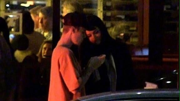 Justin Bieber y Selena Gomez en su último encuentro.