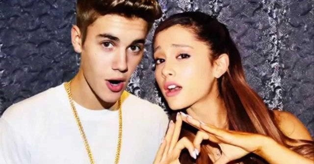 Justin Bieber y Ariana Grande.
