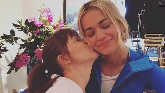 Dakota Jonhnson y Rita Ora