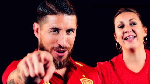 Sergio Ramos pone voz a la banda sonora de 'La Roja' para la Eurocopa 2016