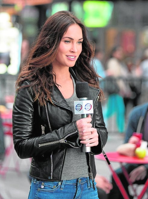 La actriz Megan Fox, en un fotograma de 'Ninja Turtles'. 