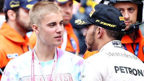 Justin Bieber y Lewis Hamilton, esa bonita y extraña amistad