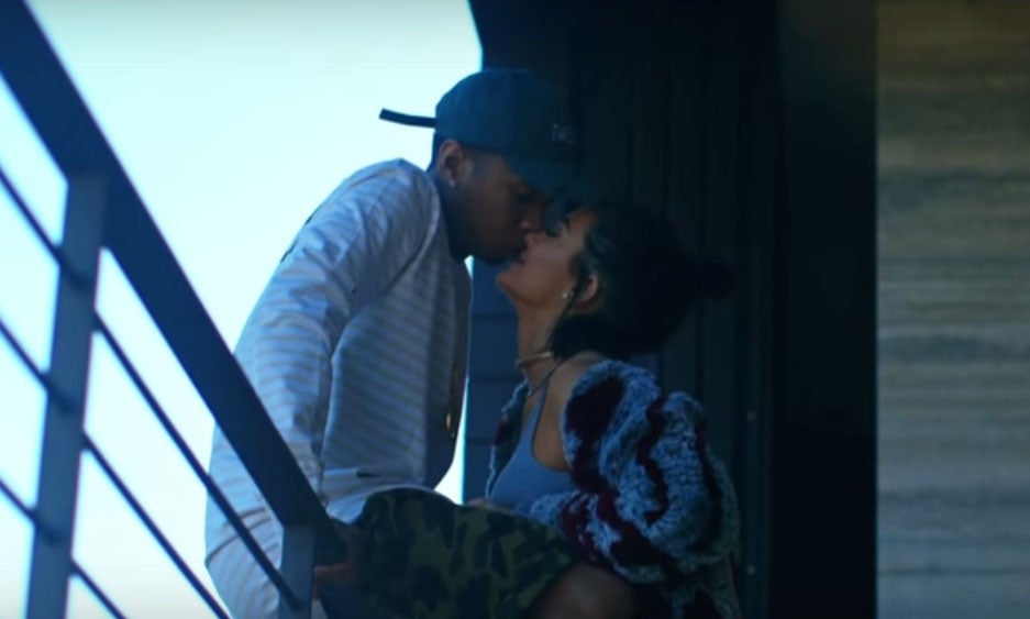 Fotograma del vídeo de Tyga con Kylie Jenner