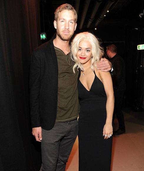 Calvin Harris y Rita Ora. 