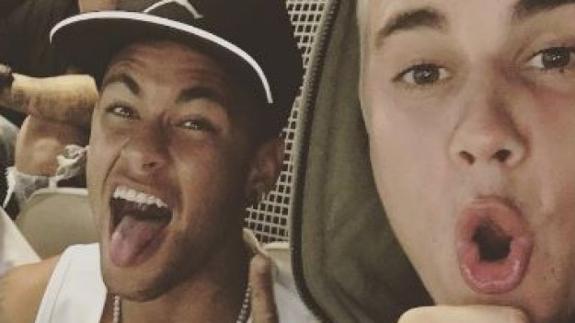 Justin Bieber se hace un lío con Neymar y la Eurocopa