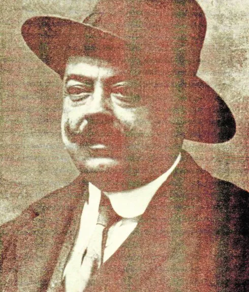 Retrato de Federico Casal Martínez, cronista oficial. 