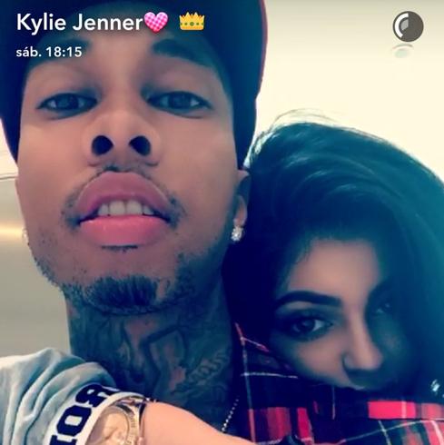 Tyga y Kylie Jenner.