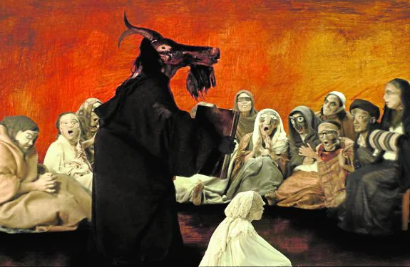 Una de las pinturas de Ángel Haro para 'El sueño de la razón'.