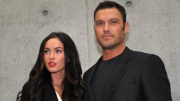 Megan Fox y su matrido Brian Austin Green. 