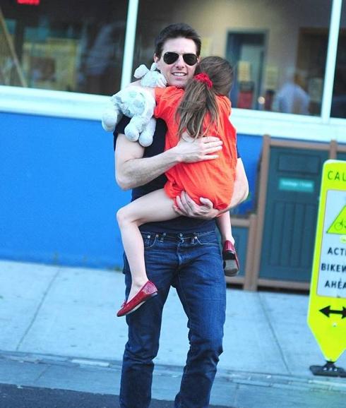 Tom Cruise y Suri en una de sus últimas apariciones juntos en 2012. 