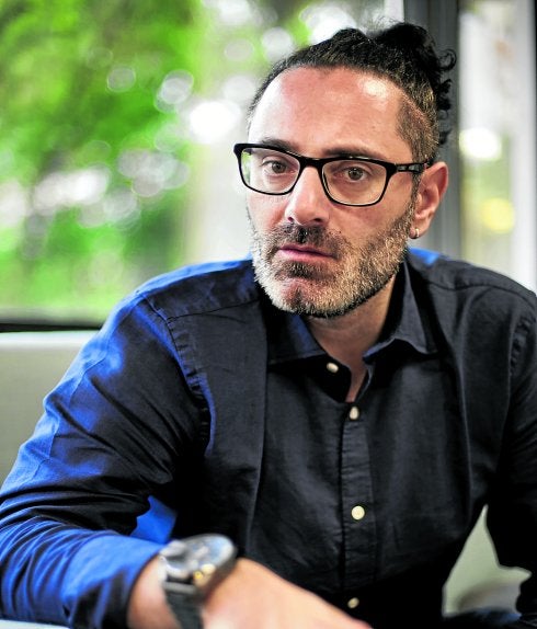 Mirko Zilahy, en un momento de la entrevista. 