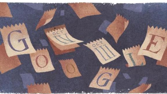 El Calendario Gregoriano aterriza en el doodle de Google