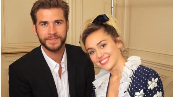 Miley Cyrus y Liam Hemsworth