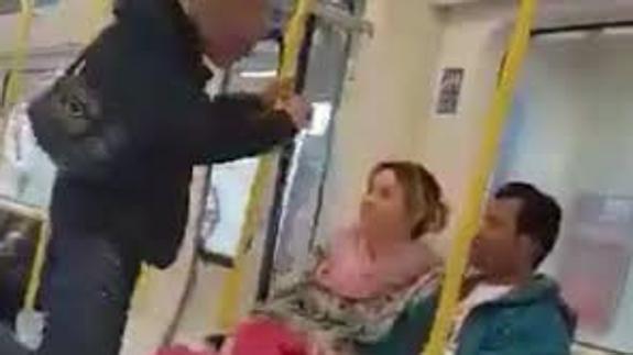 Una española se convierte en heroína en el metro de Londres