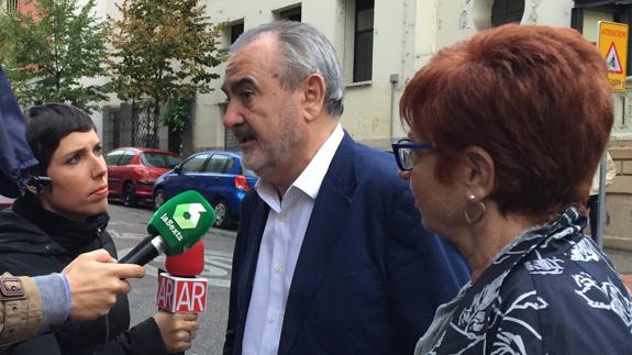 Tovar y Retegui, a su llegada esta mañana al Comité Federal