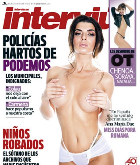 Interviú desnuda a Ana Maria Dae, Miss Rumanía en suelo español