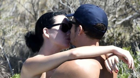 Katy Perry y Orlando Bloom el pasado verano.