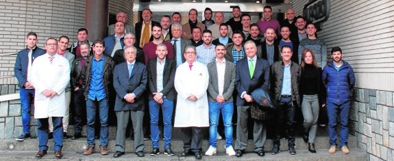 Un instante de la comida de Navidad de ElPozo. 