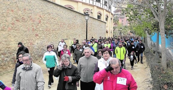 Marcha andando en el 125 aniversario de Sutullena