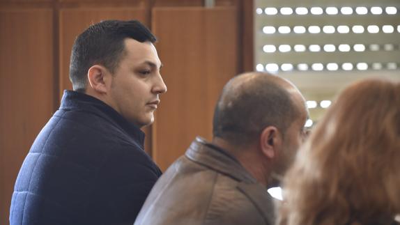 Los dos acusados en el juicio celebrado este martes