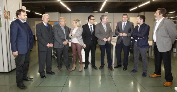 Alfonso Gálvez, Francisco López, Miguel Padilla, Adela Martínez-Cachá, Carmelo Vera, Joaquín Gómez, Ginés Calvo, Juan Marín y Antonio Moreno. 