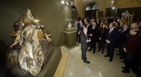 Inauguración de la exposición ‘Salzillo y Caravaca de la Cruz. El escultor del mayor crédito de estos Reynos’.